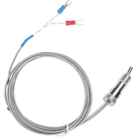 Bajonett-Druckfeder Typ K Thermoelement-Temperatursensorkabel 0-400℃ (5m) (1/5)