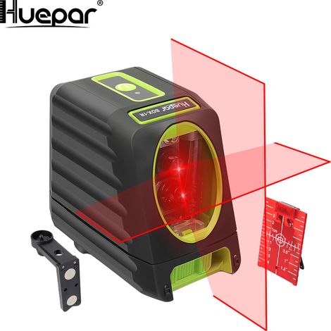 Huepar Self leveling rotary laser level Red Box1R 98ft 30m Cross Line Laser Level (1/5)