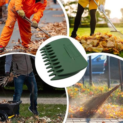 Ergonomic Leaf Claws, Wide Scoop Grabber, Comfortable Yard Picker, Weatherproof Garden Cleanup Tool, Efficient Lawn Debris Removal Aid, Outdoor Equipment for Landscaping, Patio, 34x25x2cm (1/2)