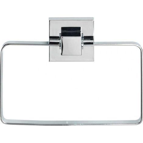 Wenko Quadro Anilla Toallero Acero Inoxidable