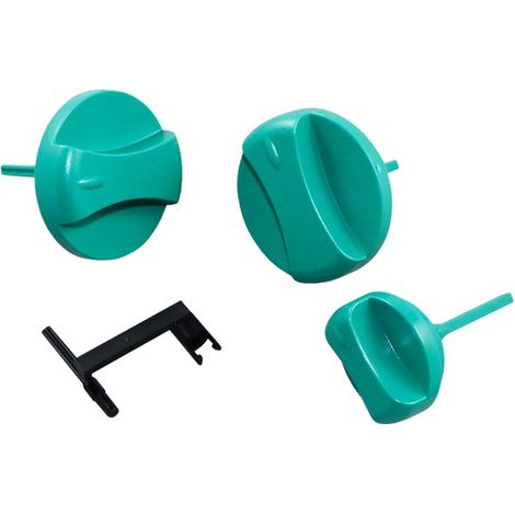 Set de mandos + leva VMW verdes