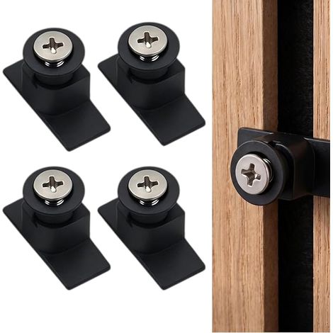 4 x Acoustic Wall Panel Clips, No Drilling Required