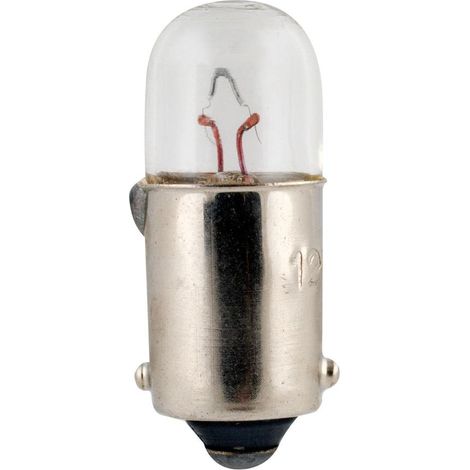 2 Ampoules Moto Scooter T4W T8.5 12V 4W BA9S