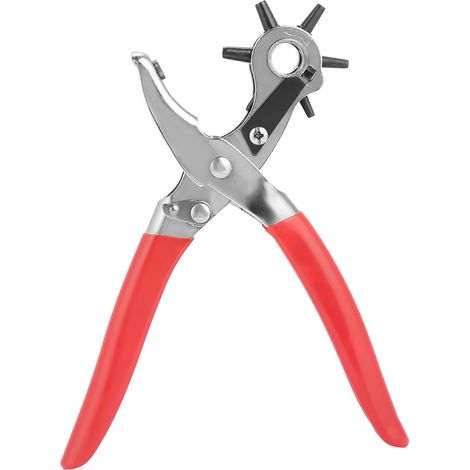 Outil pour œillets de bracelet de montre en cuir, pince perforatrice manuelle (1/5)