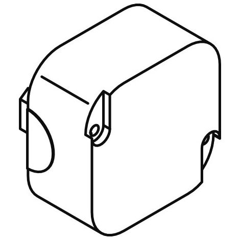 Bloc d'alimentation HEWI 67672 pour réservoir de chasse S 50,