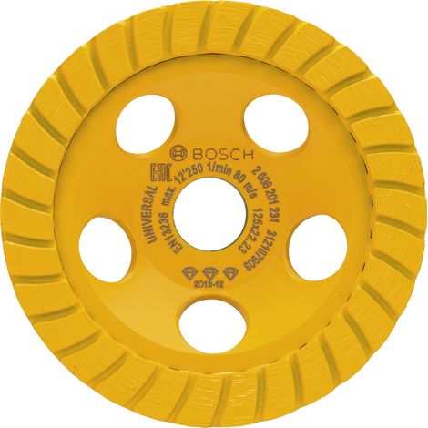 Bosch  PRO Multi  Material Schleifkopf  50 x  125 mm  22,23 mm  - 2608201231 (1/4)