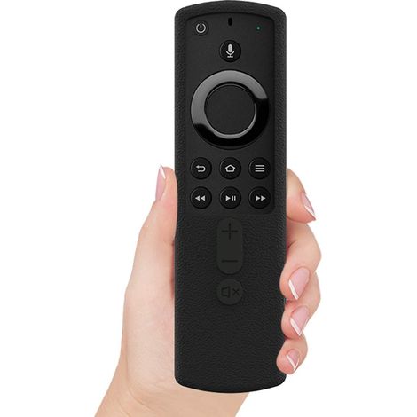 Rutschfeste Silikon-Schutzhülle für die Alexa-Sprachfernbedienung und den Fire TV Stick 4K Ultra HD – kompatibel mit der Fernbedienung des Fire TV Stick 4K (1/4)