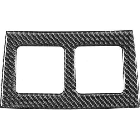 Cubierta de ventilación trasera de fibra de carbono compatible con Dodge Challenger 2008-2014 (con volante a la izquierda). (1/5)