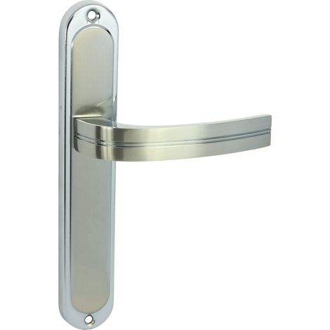 Türgriff Blind Drückergarnitur Chrom Nickel Türdrückergarnitur DEKAN M6/M9 (1/5)
