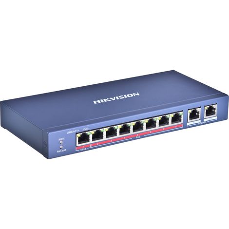 Hikvision ds-3e0310hp-e switch 301801346-8 anschlüsse (1/4)