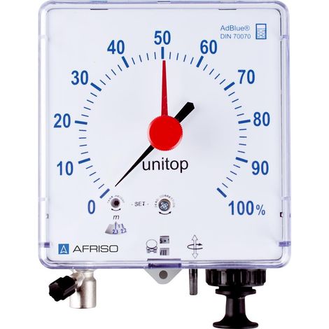 Afriso Pneumatisches Füllstandmessgerät Unitop-Set AdBlue 72532