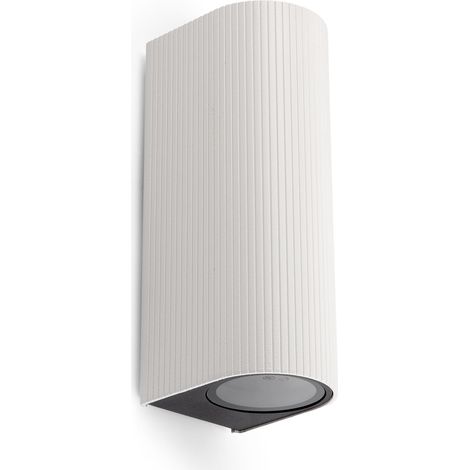 Faro Estela Applique murale extérieure Estela, blanc, GU10 IP65