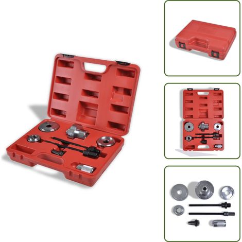 Cojinetes de amortiguación - Extractor de cojinetes eje delantero VAG VW Polo 9N Fox Audi A2 Skoda - Cojinetes de eje delantero