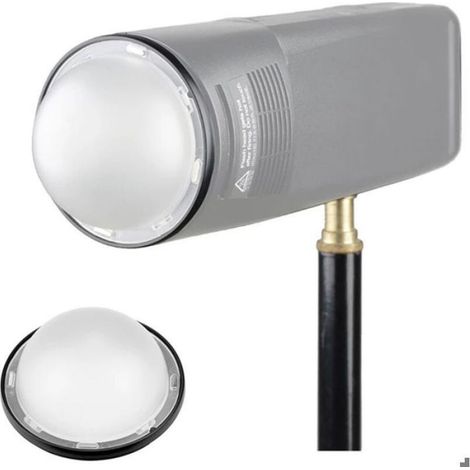 R11 DMe Diffusor kompatibel mit H200R TTe Rundblitz V1 Blitz SRie V1-S V1-N V1-C AD200 Pro AD200 (1/5)