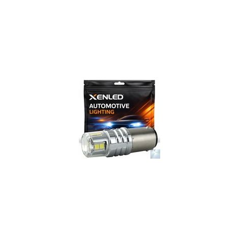 1 x AMPOULE BA15d 12-LED Super Canbus 850Lms XENLED 24W - PALLADIUM - P21 - SBC 6402 (1/5)