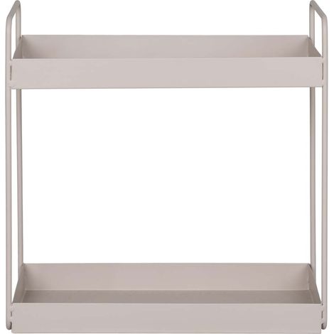 Rabo étagère tablette 2 tablettes sable. (1/5)