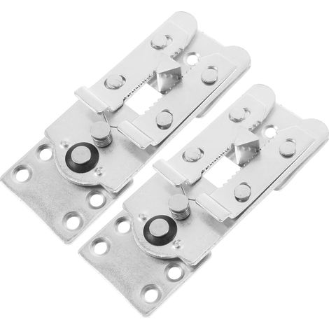 2pièces Connecteurs Métalliques pour Canapés Angle Clips de Fixation pour Meubles Angle Simples à Installer pour Canapés et Autres Meubles (1/5)