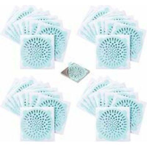 40 Pièces Filtre Cheveux Douche Attrape Cheveux Douche Filtre Evier Filtre de Drain de Sol Filtre d'Évier de Baignoire Filtre D'égout Crépine Filtre Protecteur de Drain Pour Salle de Bain et Cui