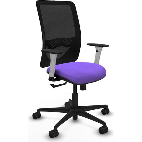 Chaise de bureau piqueras y crespo Zulema blanc support lombaire (1/2)