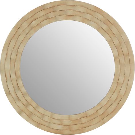 Premier Housewares Gwenn Wall Mirror with Antique Silver Finish (1/5)