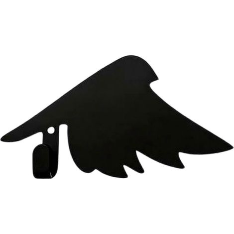 Wandhaken „Fliegender Vogel“ – Künstlerisches Metall – für Bad, Küche, Eingangsbereich, Handtuchhalter, Schlüsselaufhänger (1/5)