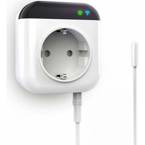 Presa termostatica WiFi programmabile con sensore, presa di controllo digitale WiFi con app (1/5)