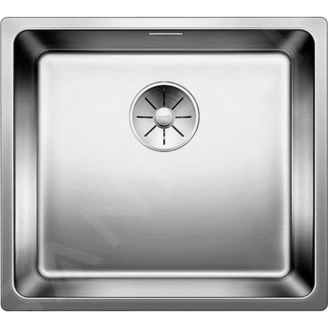 Evier Blanco Andano 450-IF Inox InFino - Inox Lisse (1/4)
