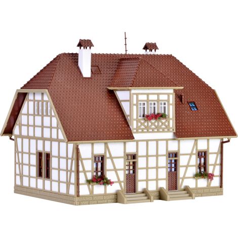 Vollmer 43654 H0 Fachwerk-Siedlungshaus (1/4)