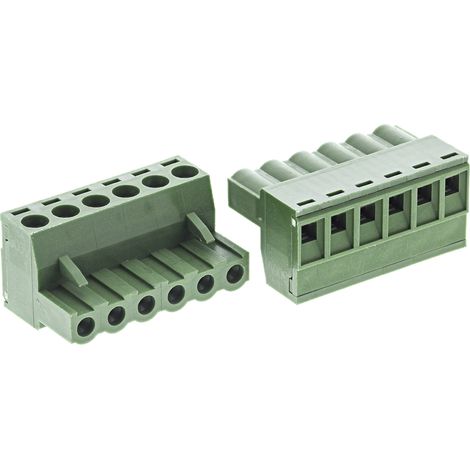 Bornier pour circuit imprimé RS PRO 6 contacts 1 rangée(s) pas de 5.08mm (1/2)