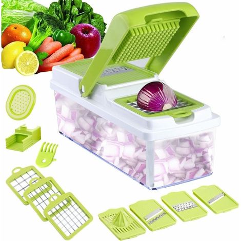 Mandoline à légumes acier inoxydable multifonction (1/4)
