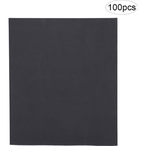 Ortviai Papier abrasif étanche P1500 – 100 feuilles en carbure de silicium pour ponçage fin sur bois, métal et carrosserie (1/5)