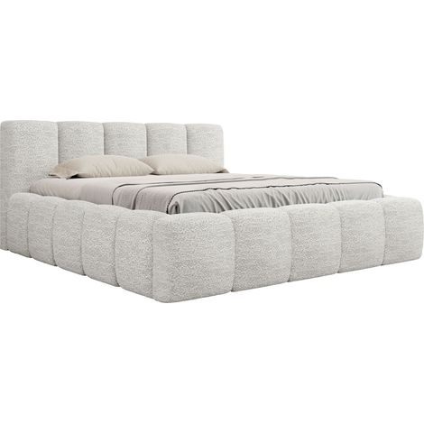 Cama TrendyNest Vulpora I, Abriamo 04, Doble, 140x200, Tapiz, Somieres, 160x222x71cm