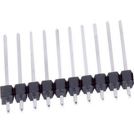 TRU COMPONENTS Stiftleiste (Standard) Anzahl Reihen: 1 Polzahl je Reihe: 36 1580874 1 St. (1/2)