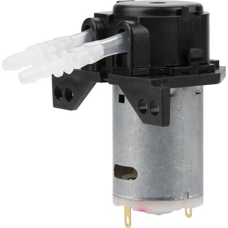 Tubo dosatore per pompa peristaltica fai-da-te per acquario, laboratorio, analisi chimiche (nero 24V 35) -Crezuo