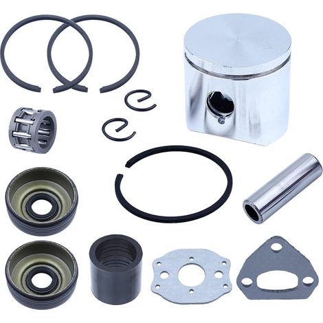Kit de segments de piston 38Mm, pour tronçonneuse Husqvarna 136 137 141 142, pièce 530069944, 530056363, 530029814 (1/5)