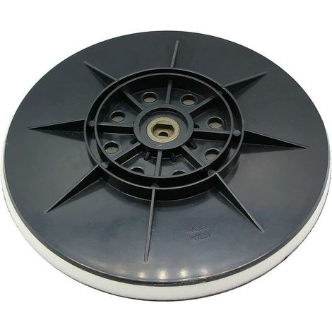 Plateau de ponçage 215 mm – Compatible avec ponceuses à sec – 8 trous pour aspiration poussière – Connexion M10 rapide - DW 215 TE (1/5)