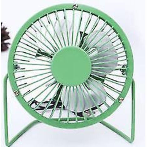 mini Ventilateur Usb Fan, 360 Degrs Rotation, 7.9pouces Ventilateur Silencieux Portable Puissant, Ventilateur Bureau En Mtal Pour Bureau, Maison, (1/5)