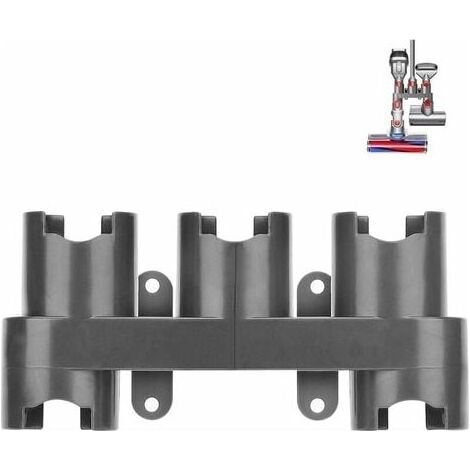 Support Mural pour Dyson V11 V10 V8 V7 Aspirateur, Support d'Accessoires Docks Station pour Aspirateur Dyson V7 V8 V10 V11 Série (1/5)