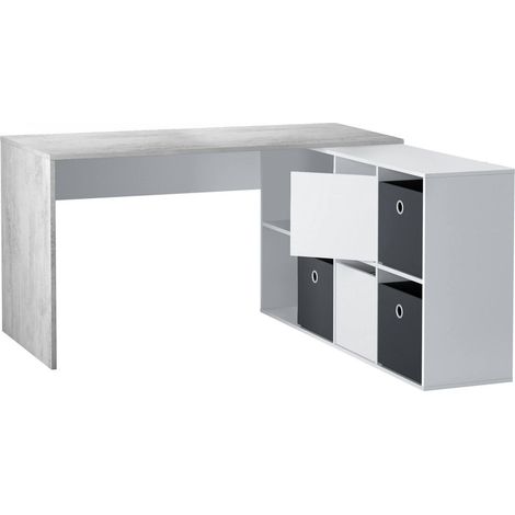 Scrivania - Bianco 139x136x74h cm (1/5)
