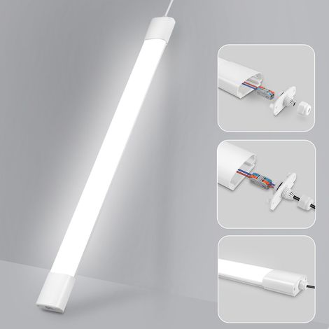 Deckenleuchte Feuchtraumlampe LED 36W Kellerlampe Neutralweiß (1/5)