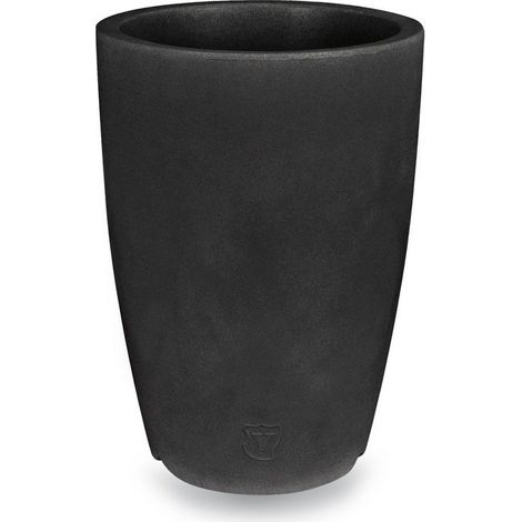 Runde Vase Genesis Weiß - 40 cm