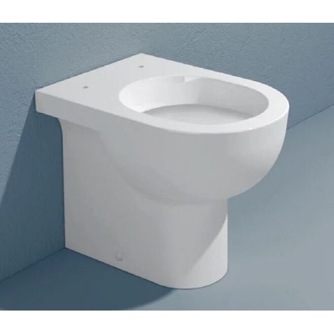 FLAMINIA - QUICK VASO WC A PAVIMENTO BTW SCARICO S/P CON BRIDA IN CERAMICA BIANCO QK117 (1/4)
