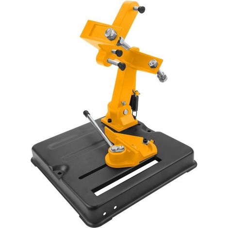 Support pour meuleuse d'angle 180-230mm – Angle de serrage réglable 0 à 45° – Corps en aluminium moulé sous pression – Poids 3,1kg – Tolsen