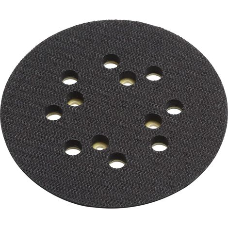 1 Stück für Exzenterschleifer mit Klettbefestigungssystem, Abstützteller für Schleifscheiben ø 125 mm