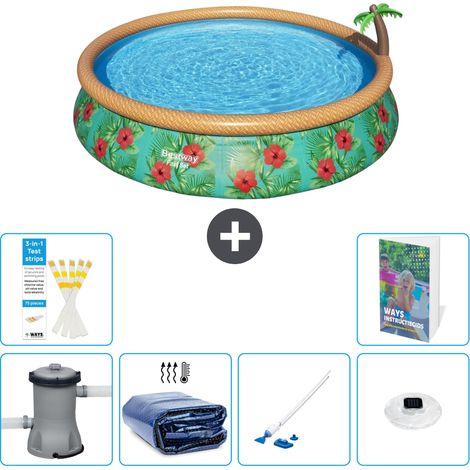 Bestway Piscina Bestway Fast Set Redonda - 457x84 cm - 7-piezas S204 (1/5)