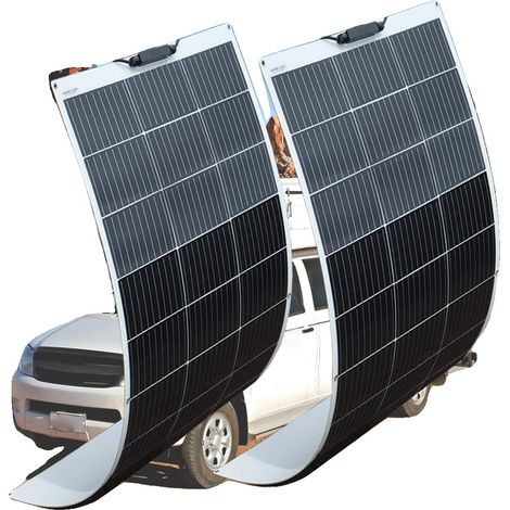 Pannello solare, design flessibile, compatibilità a doppia tensione, 300W 2 pezzi 150W-b (1/2)