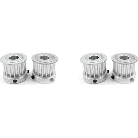 Polea de 16 dientes, eje de 10 mm, polea de 16T para motor de monopatín N63, apta para HTD-5M, paquete de 4 unidades.