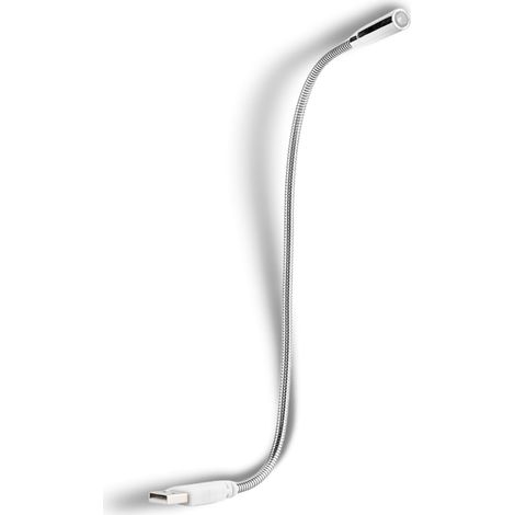 Lampe de lecture USB, mini veilleuse LED flexible pour ordinateur portable ou notebook, lampes de bureau, éclairage intérieur (1/5)
