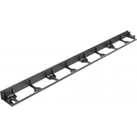 Garten- und Rasenkanten, gerade, schwarz, einfarbig, 18er-Packung - C 30-267
