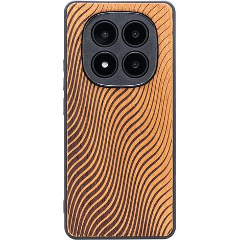 Custodia in legno Bewood per Xiaomi Redmi Note 14 Pro Plus 5G MERBAU WAVES (1/5)